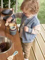 Mamas & Papas Blue Baseball Jacket - Image 4 of 6