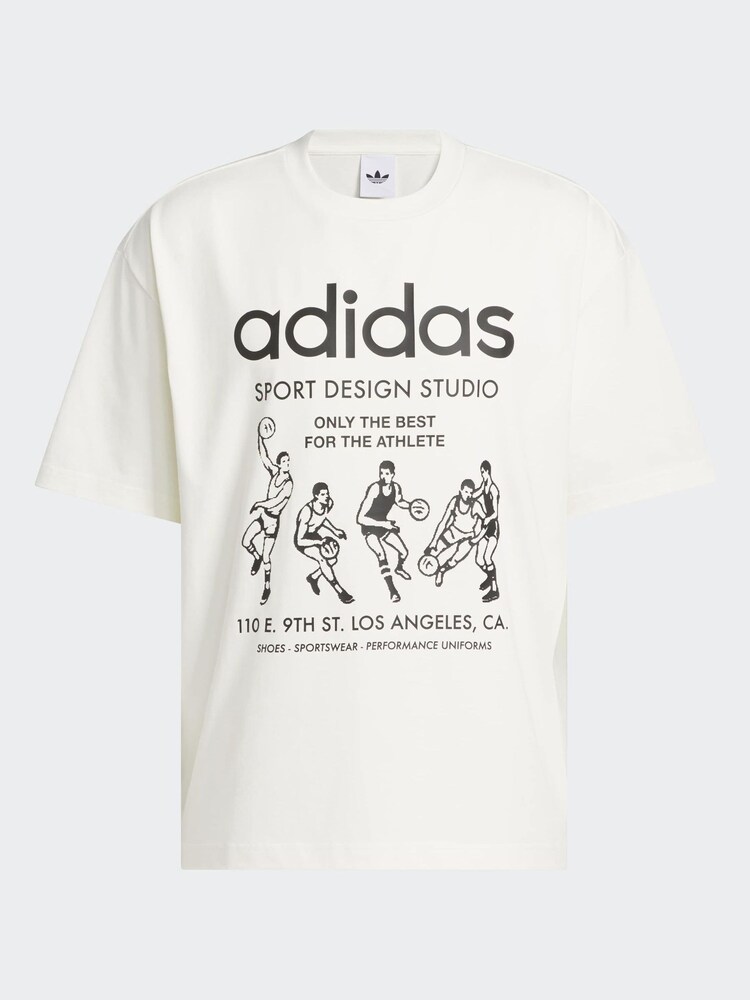 adidas White Only The Best For The Athlete T-Shirt - Image 6 of 6 adidas White Only The Best For The Athlete T-Shirt - Image 6 of 6