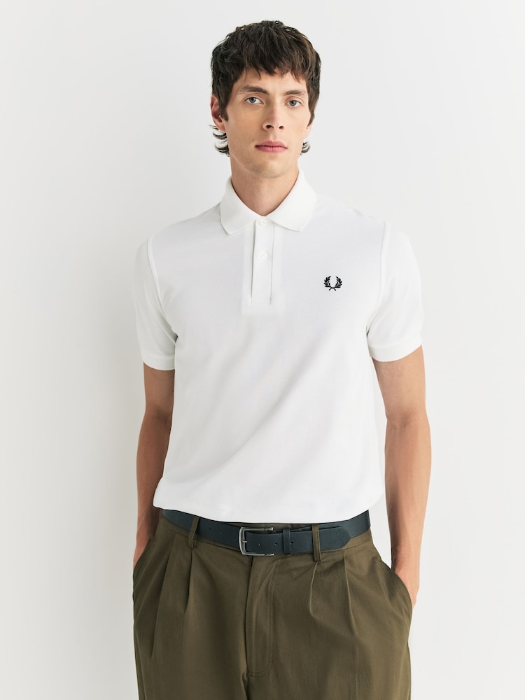 Fred Perry Blue Made In England Polo Shirt - Image 1 of 5