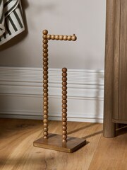 Ashwood Bobbin Toilet Roll Holder - 4मध्ये 2 तस्बिर