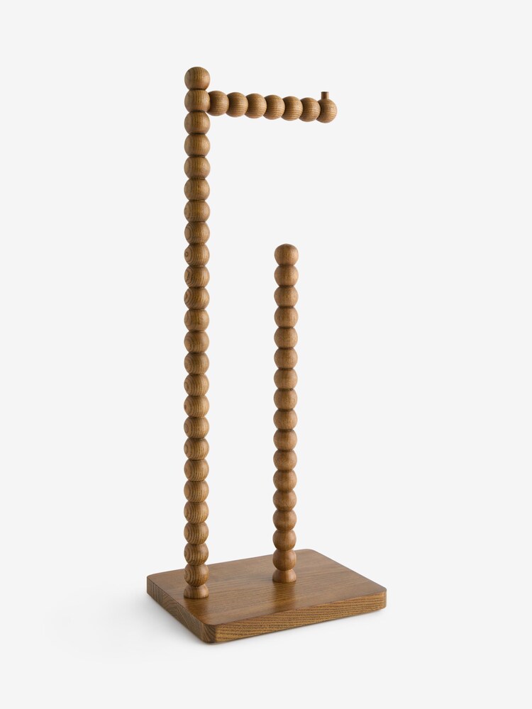 Ashwood Bobbin Toilet Roll Holder - 4मध्ये 4 तस्बिर