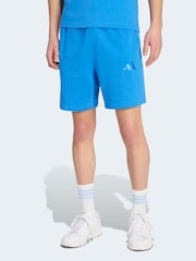 adidas Blue All Szn French Terry Shorts - Image 1 of 6