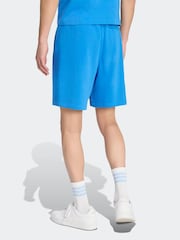 adidas Blue All Szn French Terry Shorts - Image 2 of 6