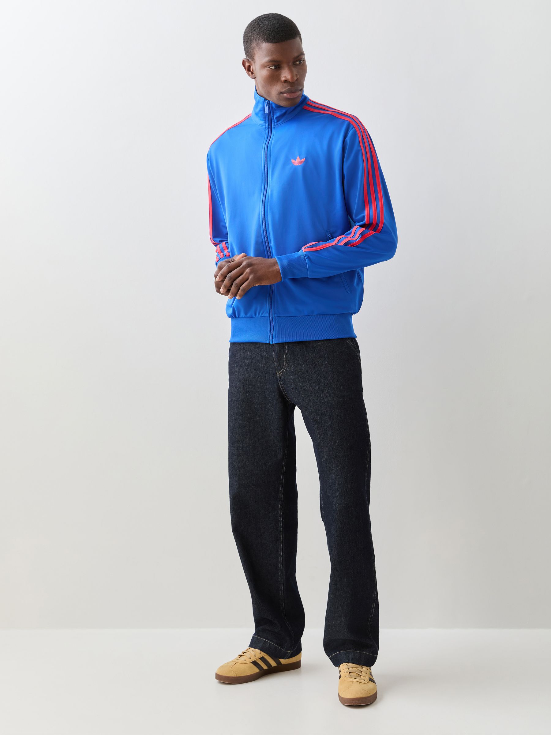 Buy adidas Originals Blue Firebird Track Top from the Next UK