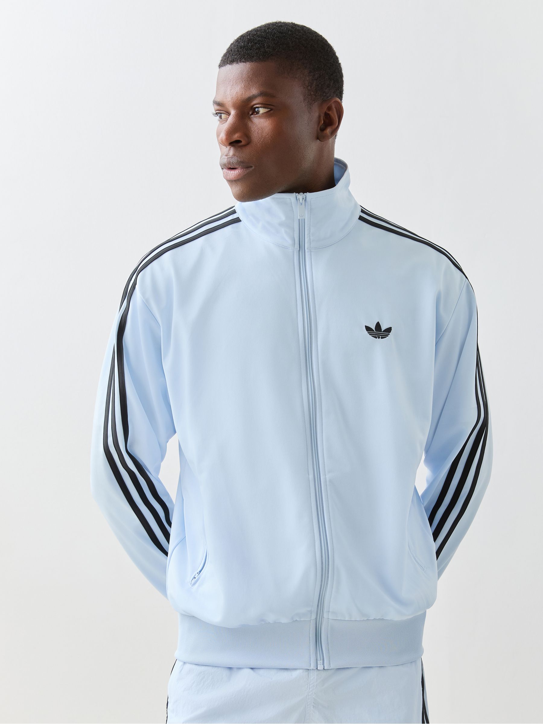 Buy adidas Originals Light Blue Firebird Track Top from Next USA