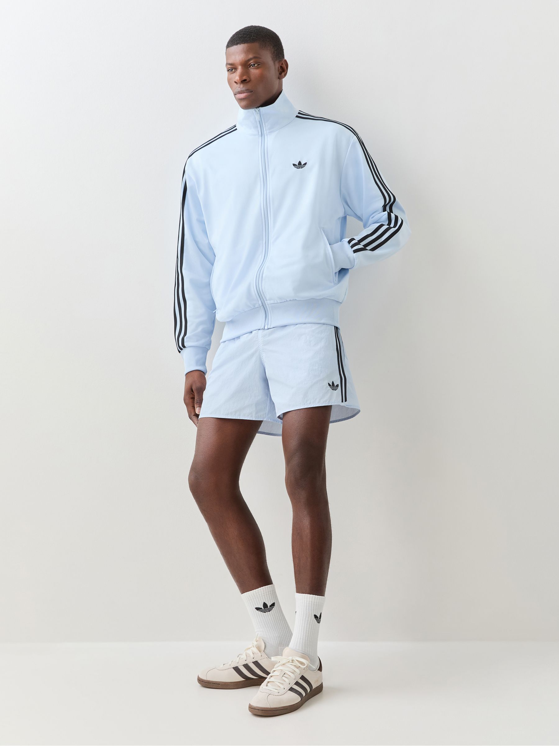 Buy adidas Originals Light Blue Firebird Track Top from Next USA
