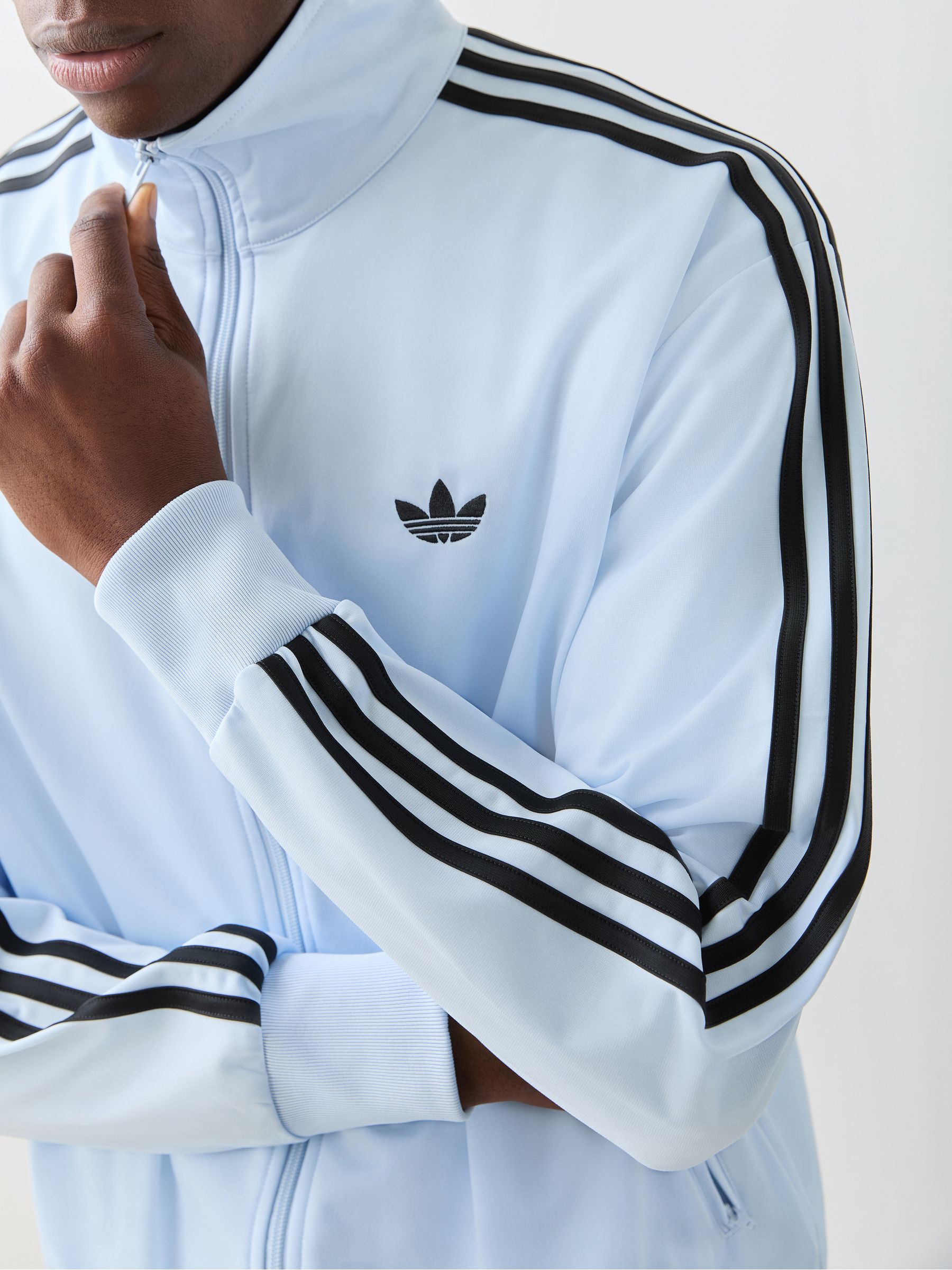 Buy adidas Originals Light Blue Firebird Track Top from Next USA