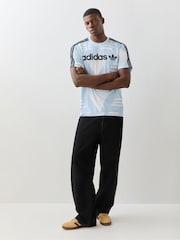 adidas Originals White Bruised Banana Loose Sponsored Jersey - Image 2 of 5