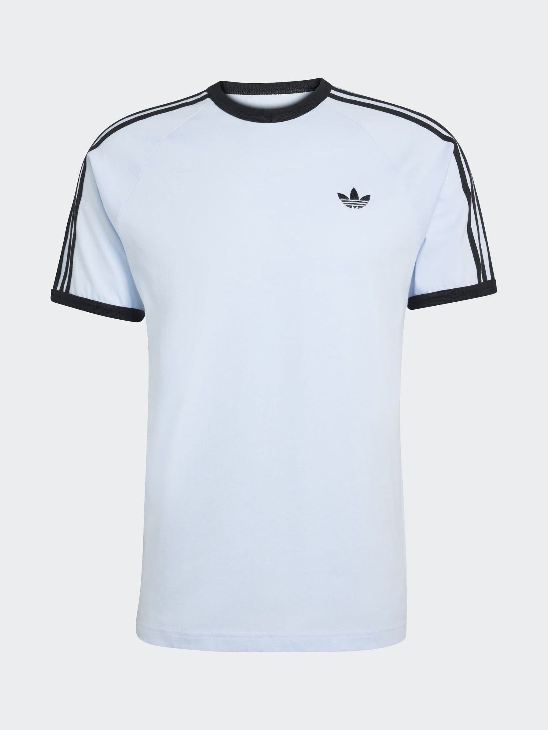 Buy adidas Originals Light Blue 3-Stripes T-Shirt from Next USA