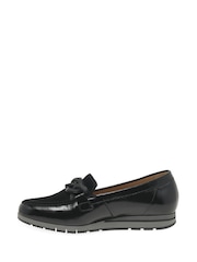 Gabor Womens Bea Black Loafers - Image 2 of 5