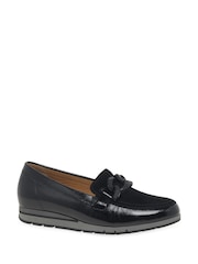 Gabor Womens Bea Black Loafers - Image 3 of 5