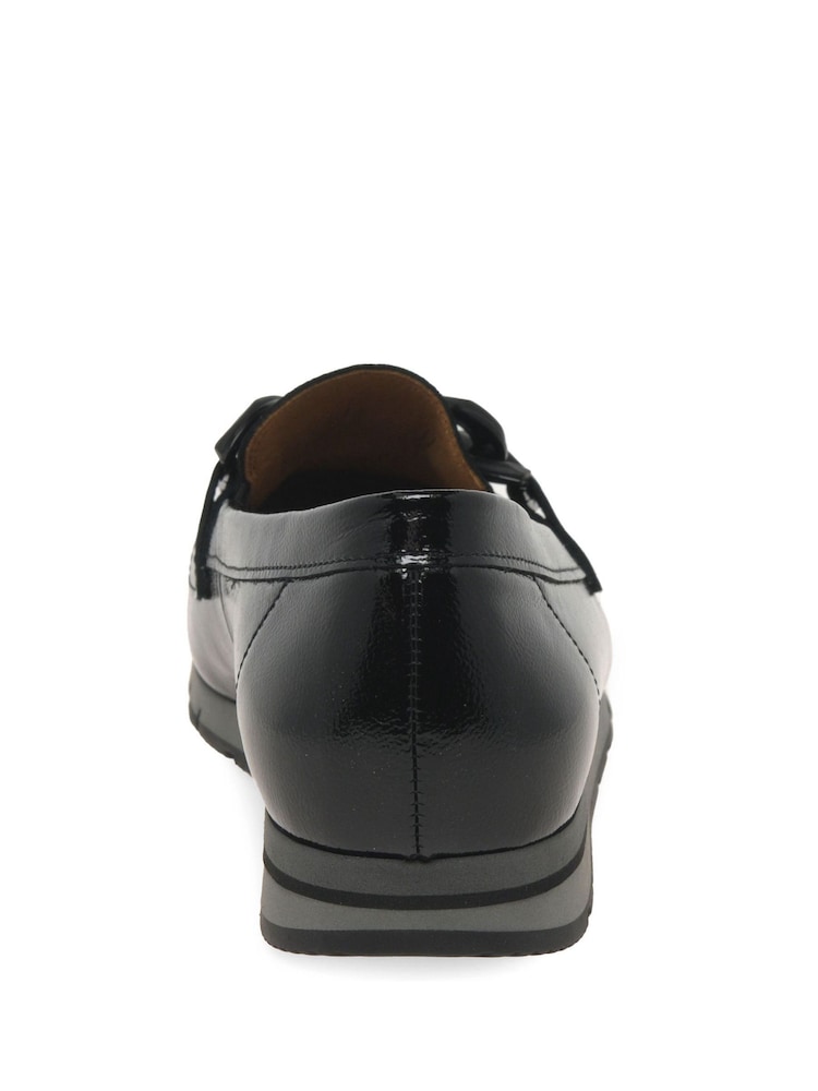 Gabor Womens Bea Black Loafers - Image 5 of 5