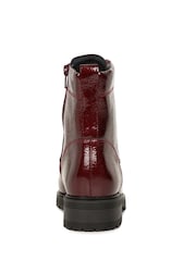 Gabor Womens Red Flamboyant Ankle Boots - Image 5 of 5