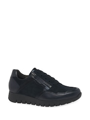 Gabor Womens Blue Willet Trainers - Image 3 of 5