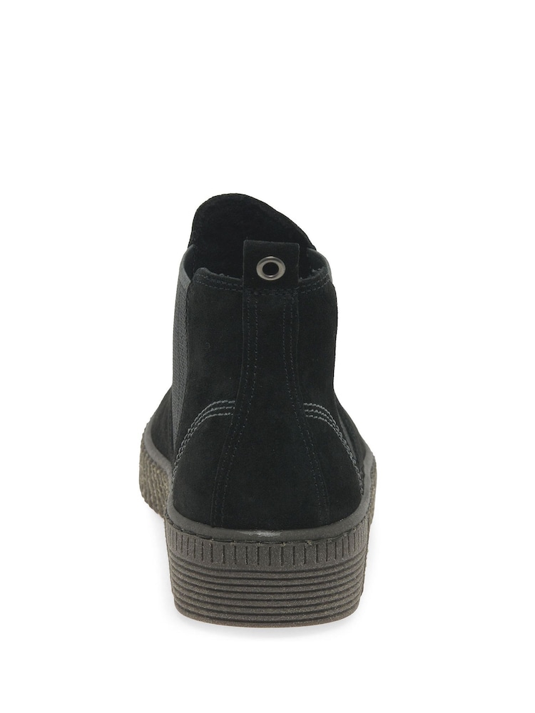 Gabor Womens Lourdes Chelsea Black Boots - Image 5 of 5