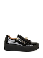 Gabor Womens Dotcom Black Trainers - Image 1 of 5
