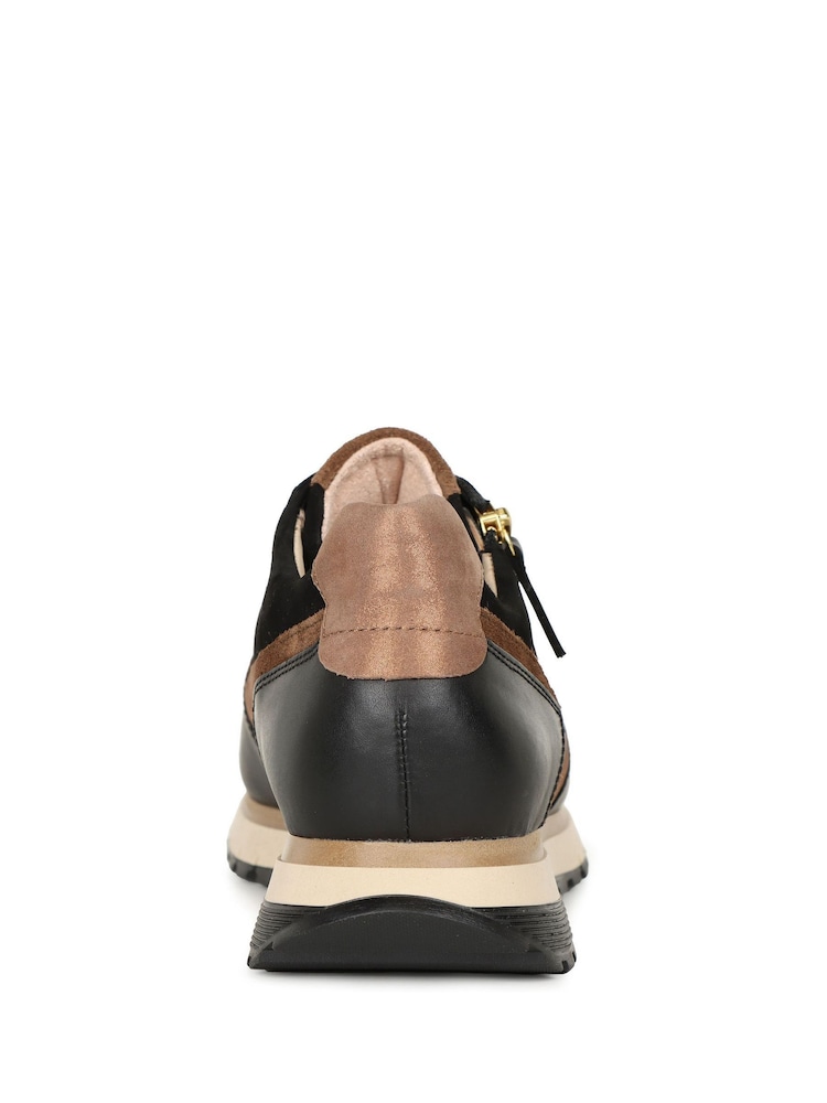 Gabor Womens Hollywell Black Trainers - Image 5 of 5