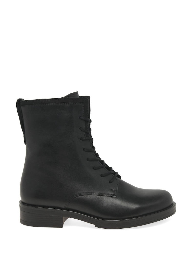 Gabor Womens Hay Lace Up Black Boots - Image 1 of 2