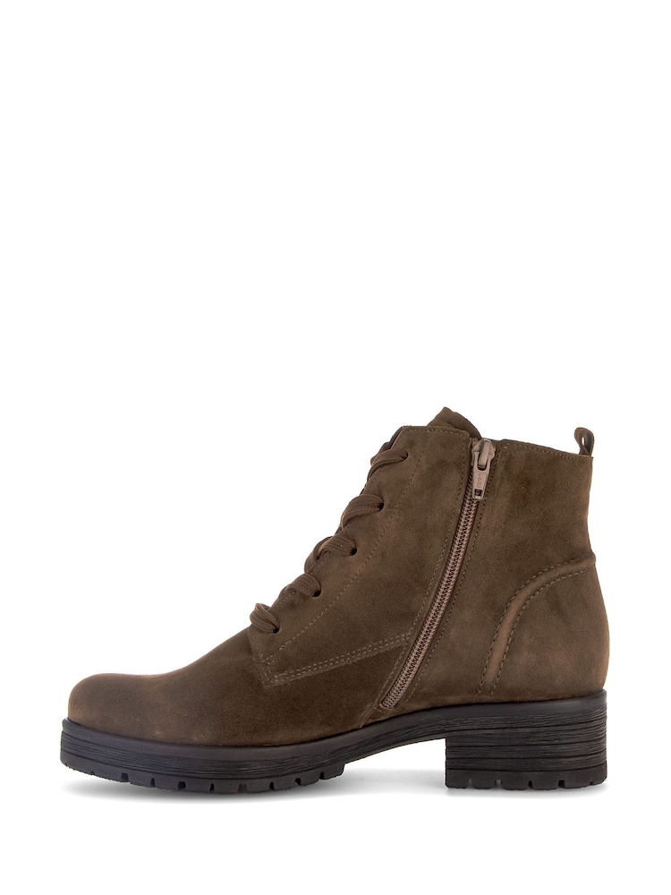 Gabor Wide Fit Zumba Leather Ankle Boots - Image 2 of 5 Gabor Wide Fit Zumba Leather Ankle Boots - Image 2 of 5