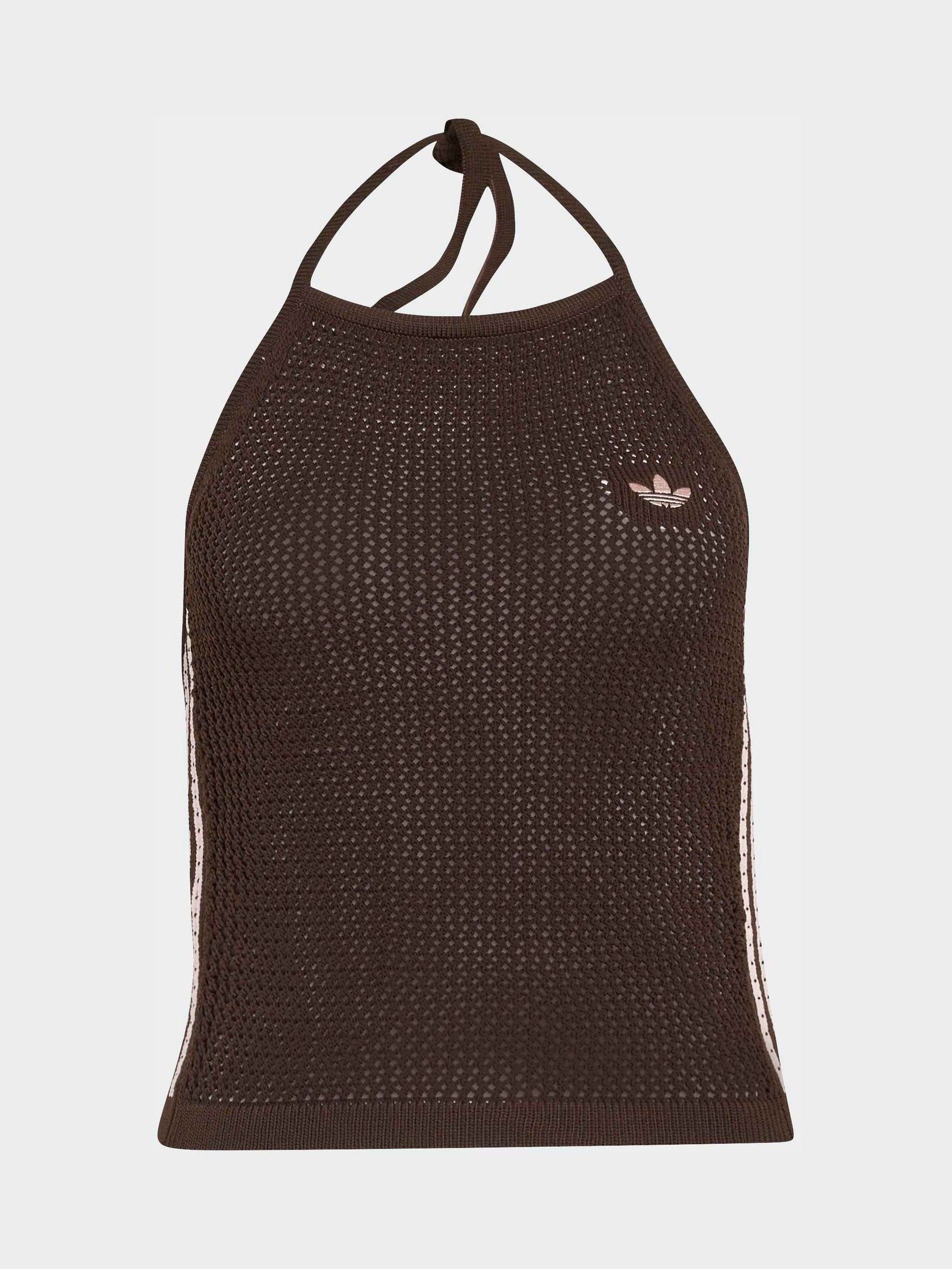 トップス YK Buy adidas Originals Brown Crochet Knit Top from Next Oman