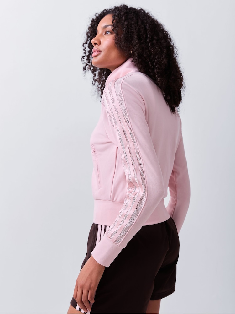 Buy adidas Originals Pink Firebird Lace Track Top from Next USA