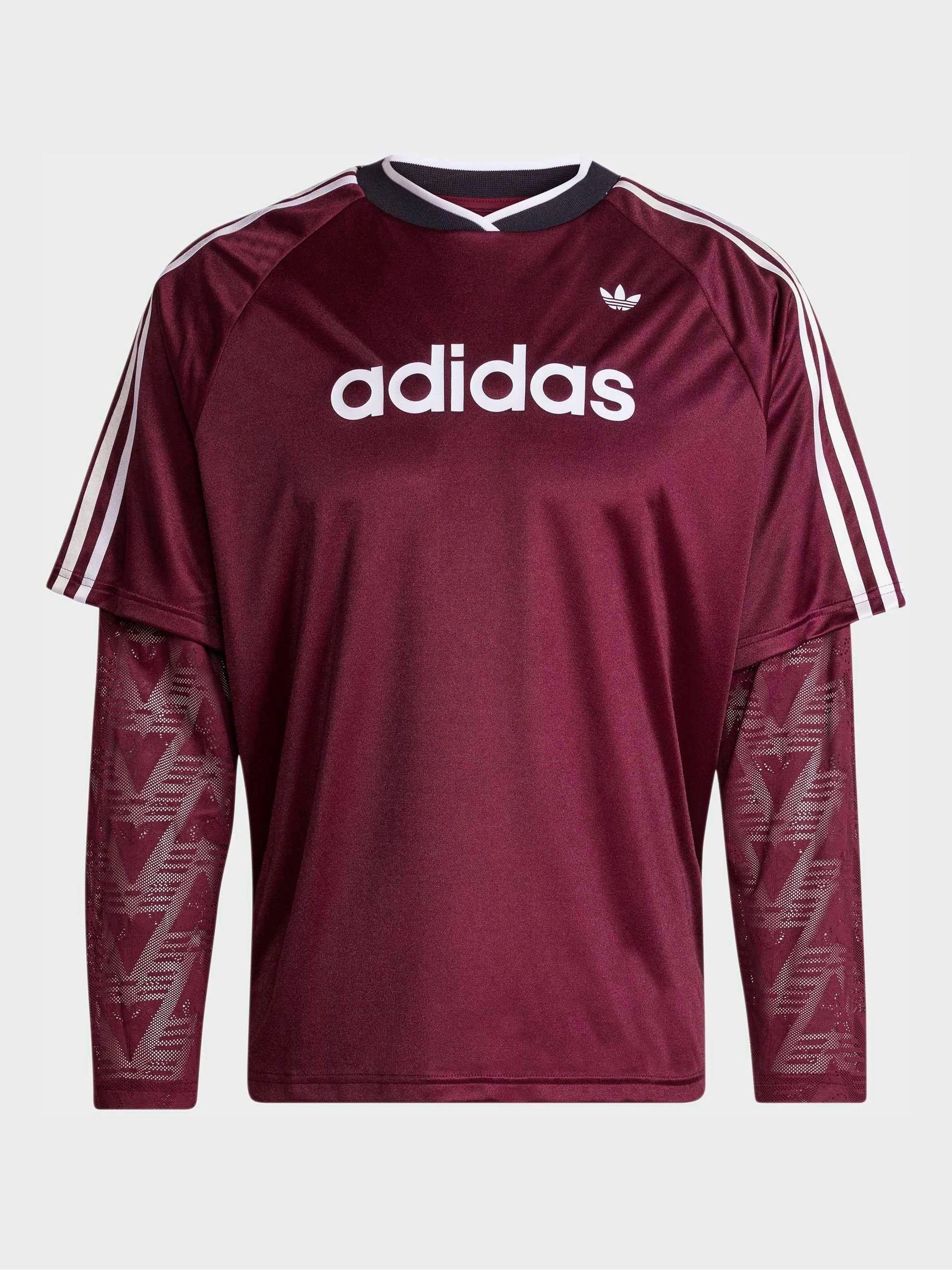 Buy adidas Originals Red Lace Long-Sleeve Jersey from Next USA