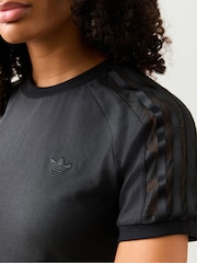 שחור - adidas originals חולצת טי בעיטור תחרה, דגם Cali - תמונה 4 מתוך 6