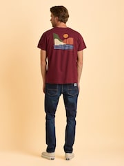 Brakeburn Red Chillington T-Shirt - Image 2 of 5