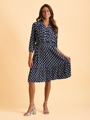 Brakeburn Blue Alpine Dress - Image 5 of 5