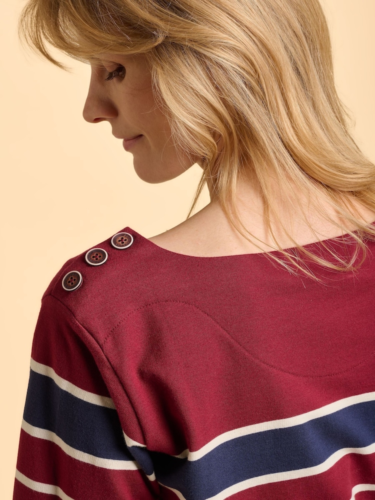 Brakeburn Classic Bella Crew Sweatshirt - صورة 6 من 6 Brakeburn Classic Bella Crew Sweatshirt - صورة 6 من 6