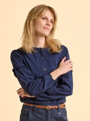 Brakeburn Blue Jenifer Blouse - Image 1 of 6