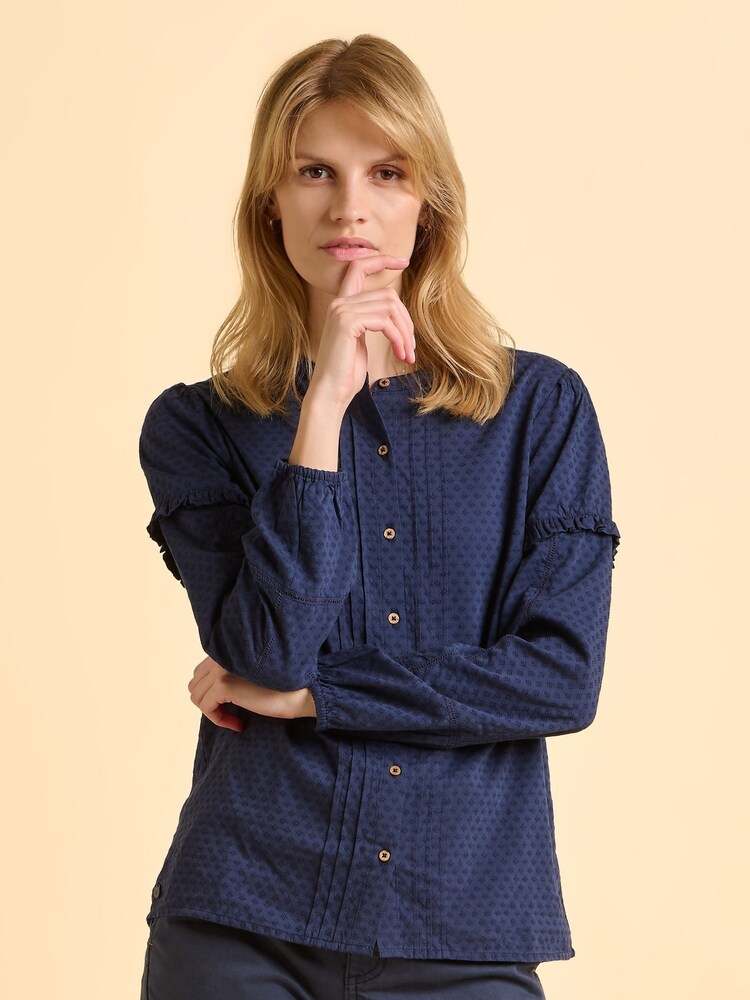 Brakeburn Blue Jenifer Blouse - Image 2 of 6
