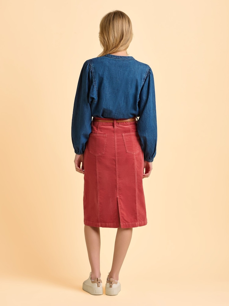 Brakeburn Blue Auri Blouse - Image 2 of 6
