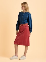 Brakeburn Blue Auri Blouse - Image 3 of 6