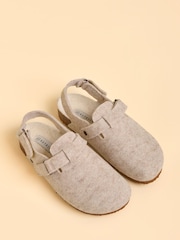 Brakeburn Cream Arctic Plush Slippers - Image 4 of 4