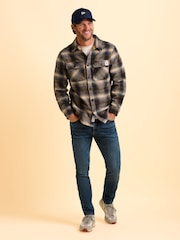 Brakeburn Natural Badbury Check Shirt - Image 5 of 6