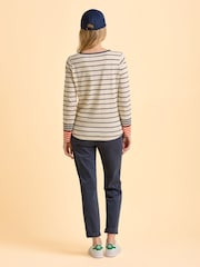 Brakeburn Cream Knoll Long Sleeve T-Shirt - Image 2 of 6