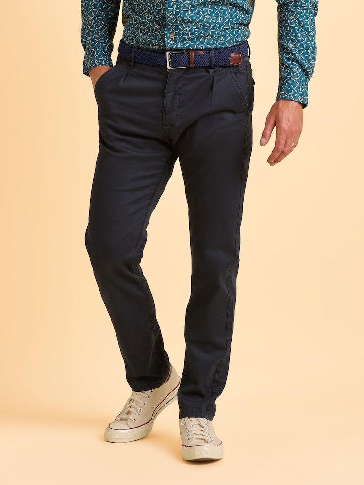 Brakeburn Blue Beccles Trousers - Image 1 of 5 Brakeburn Blue Beccles Trousers - Image 1 of 5