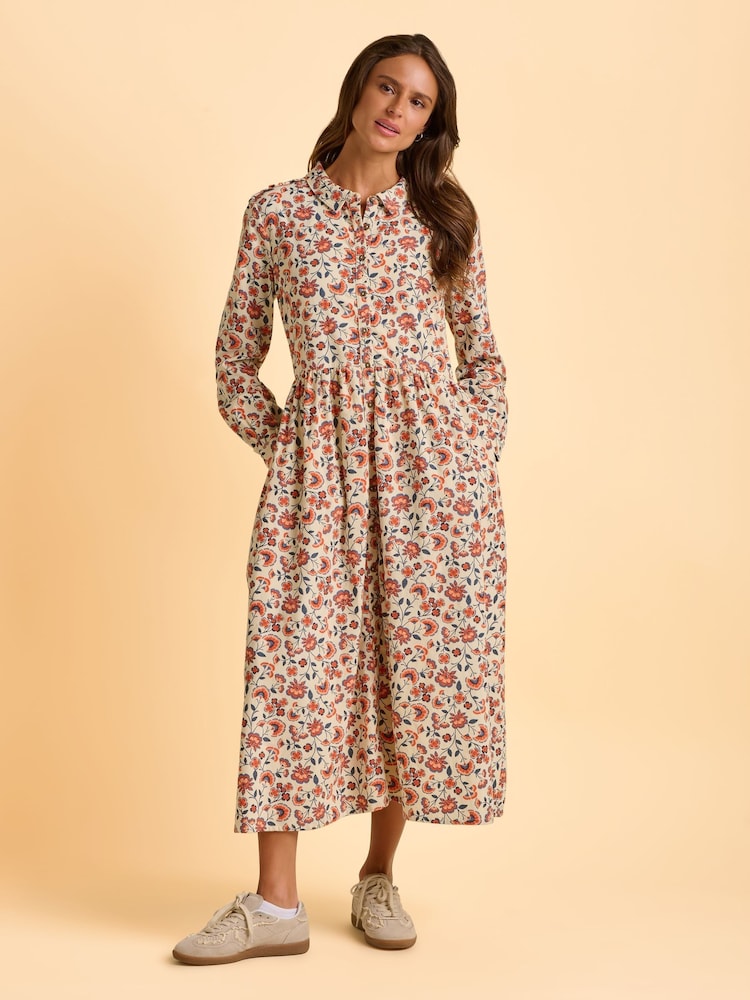 Brakeburn Cream Bella Dress - Image 1 of 6 Brakeburn Cream Bella Dress - Image 1 of 6