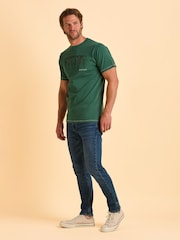 Brakeburn Blue Beeford Denim Jeans - Image 4 of 6