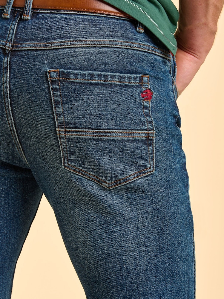 Brakeburn Blue Beeford Denim Jeans - Image 6 of 6
