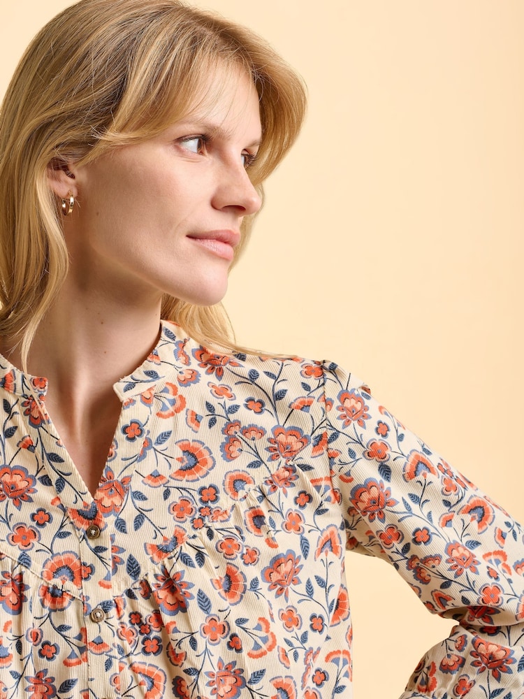 Brakeburn Cream Lindsay Blouse - Image 6 of 6 Brakeburn Cream Lindsay Blouse - Image 6 of 6