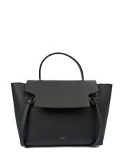 The Handbag Clinic Black Celine Belt Small Top Handle Bag - Image 1 of 7