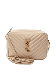 Saint Laurent Natural Lou Camera Cross-Body Bag - Image 1 of 7