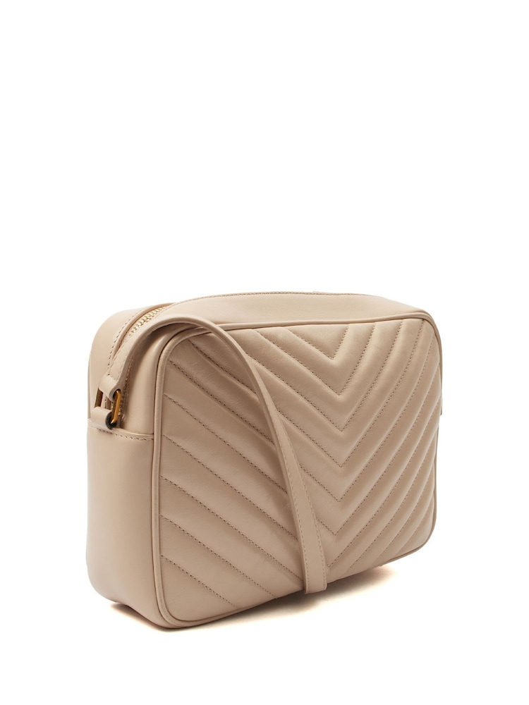 Saint Laurent Natural Lou Camera Cross-Body Bag - Image 2 of 7
