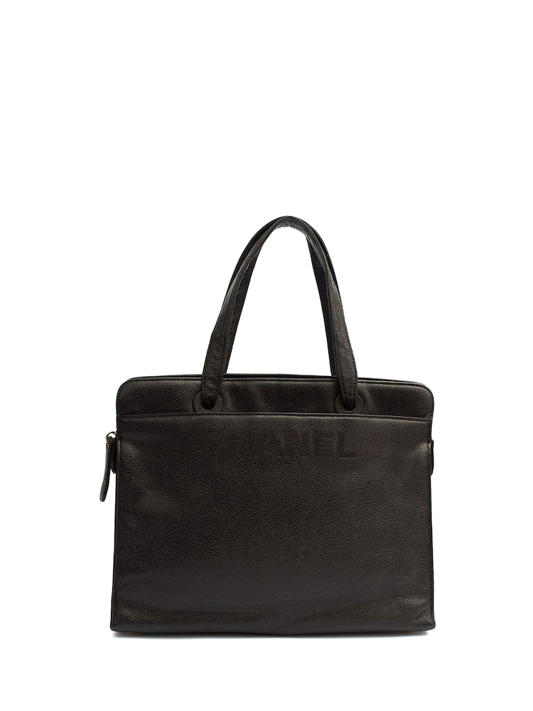 Chanel Black Vintage Tote Bag - Image 1 of 7