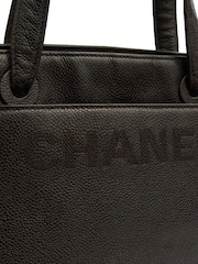 Chanel Black Vintage Tote Bag - Image 6 of 7