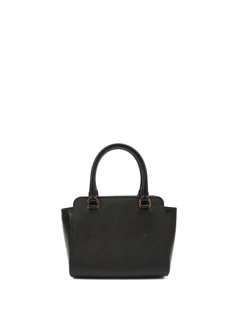 Prada Black Galleria Saffiano Mini Bag - Image 2 of 7