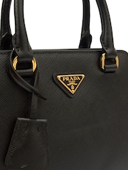 Prada Black Galleria Saffiano Mini Bag - Image 5 of 7