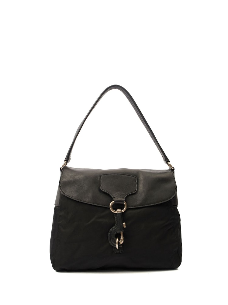 Prada Black Nylon Shoulder Bag - Image 1 of 7